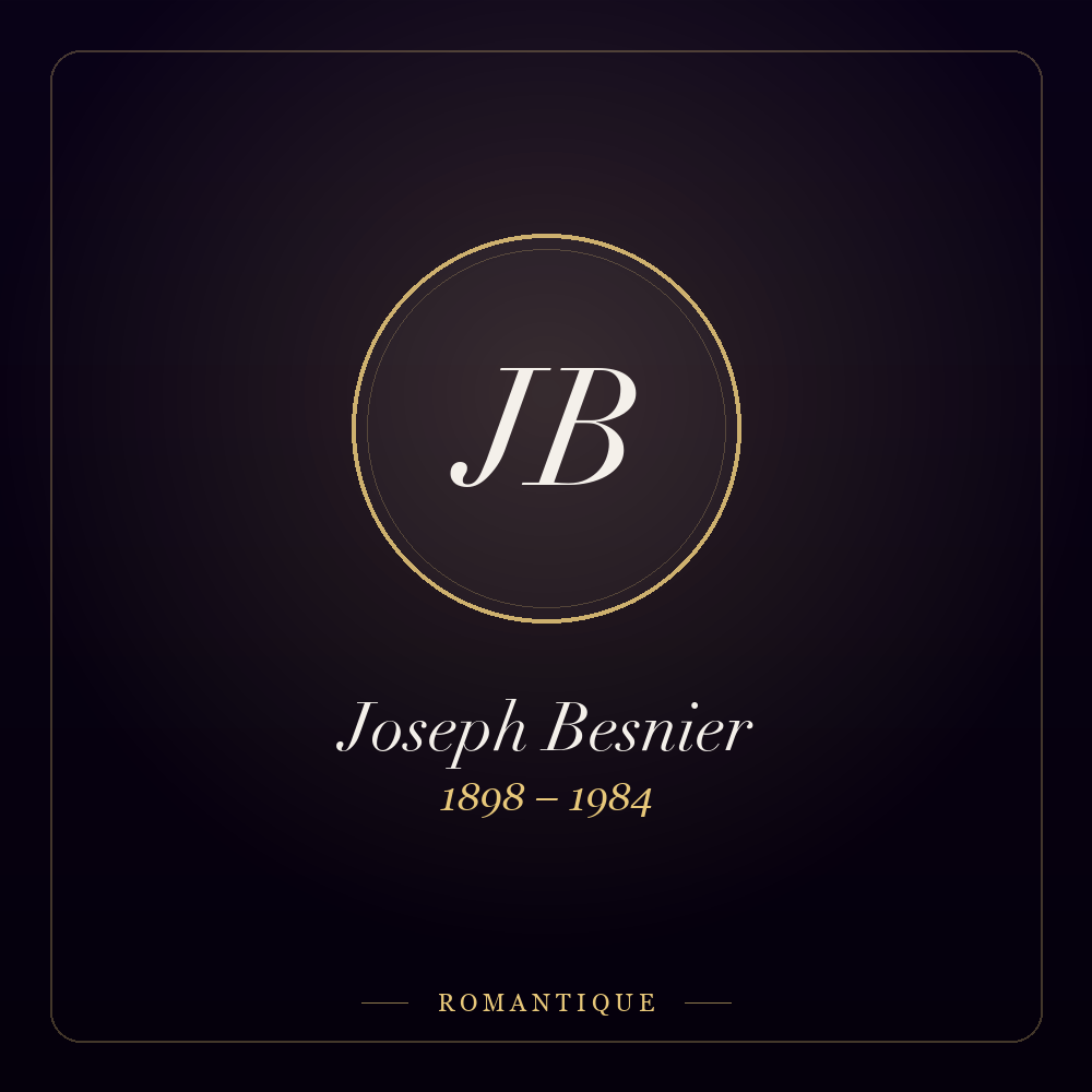 Monogramme de Joseph Besnier