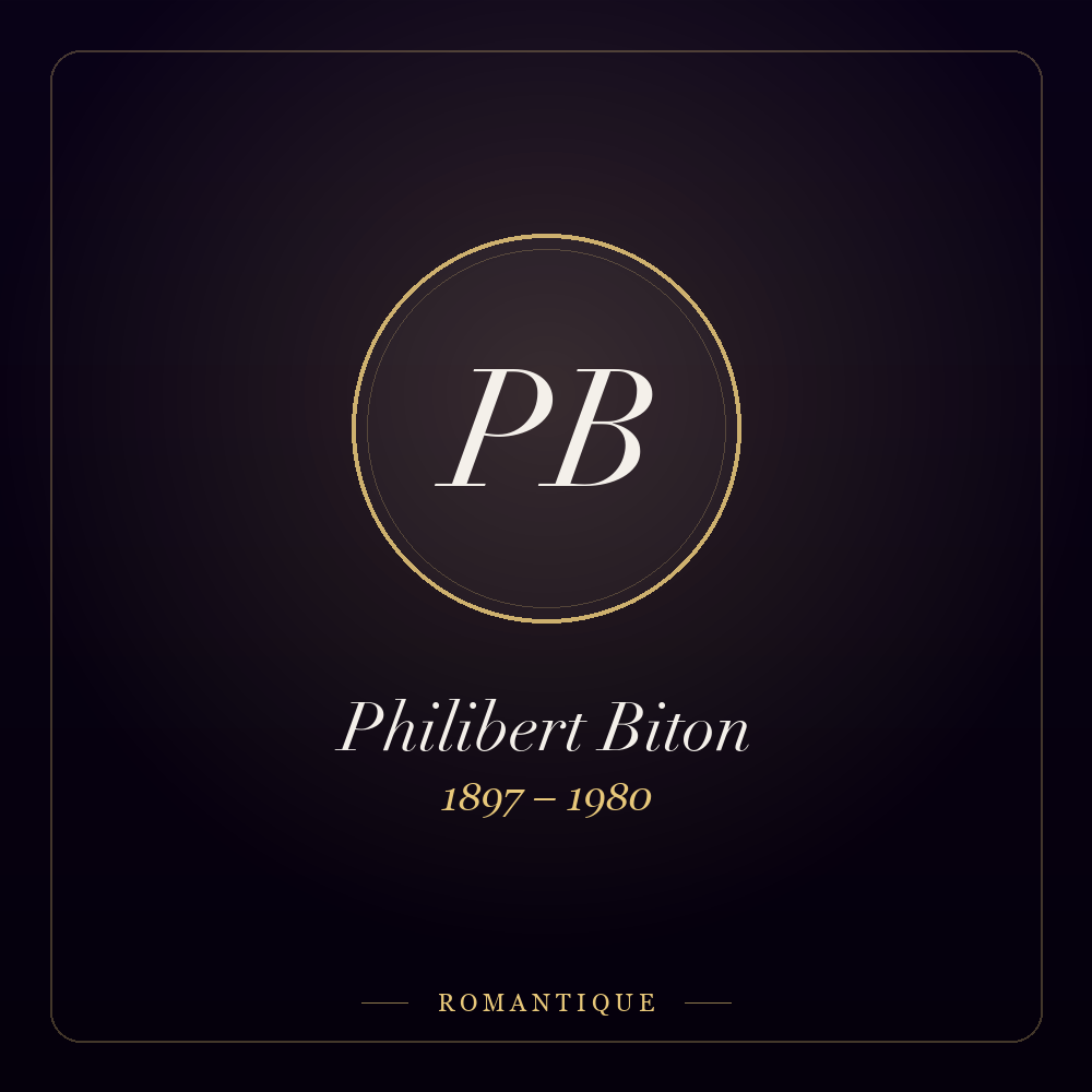 Monogramme de Philibert Biton