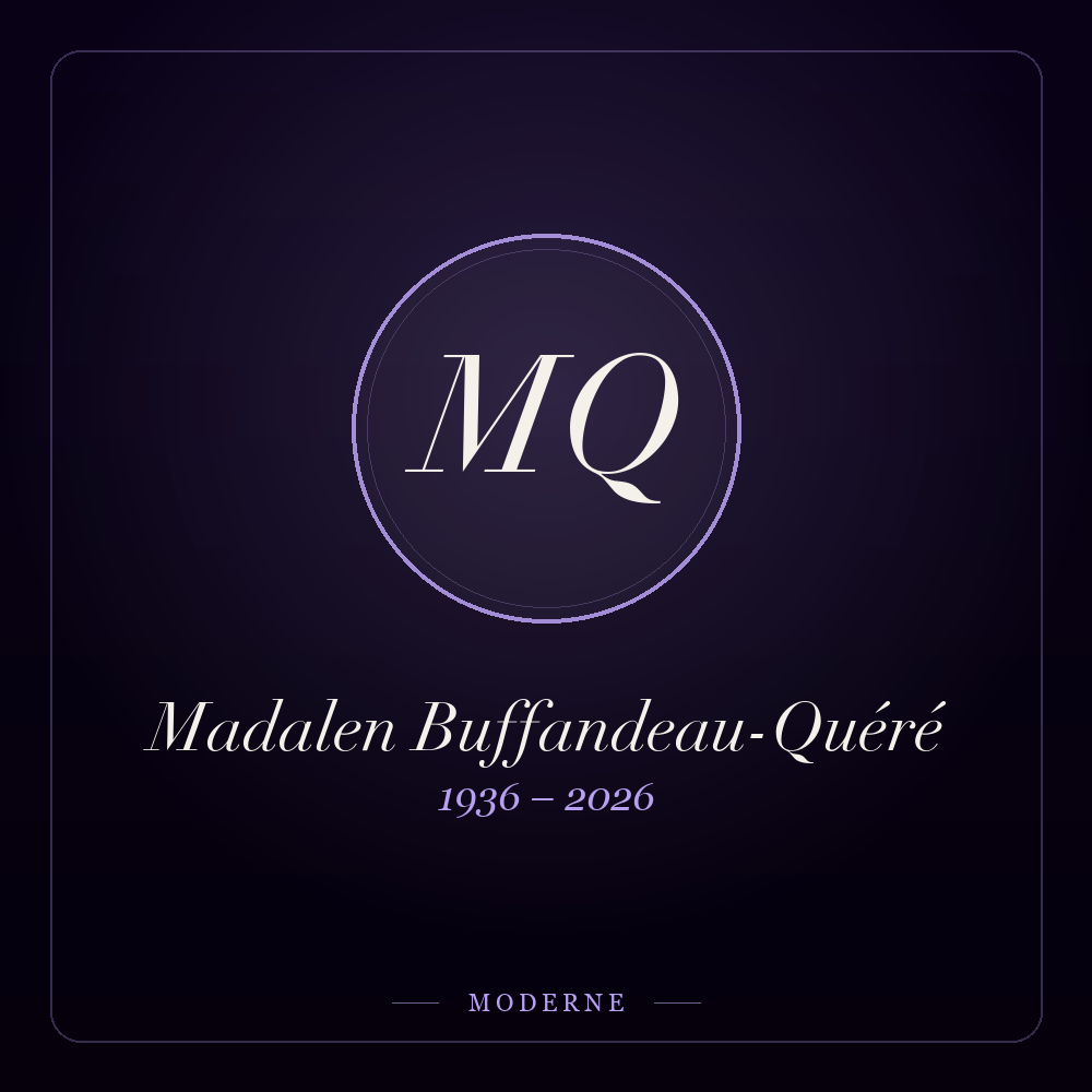 Monogramme de Madalen Buffandeau-Quéré