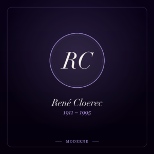 Monogramme de René Cloerec