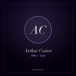 Monogramme de Arthur Coinet