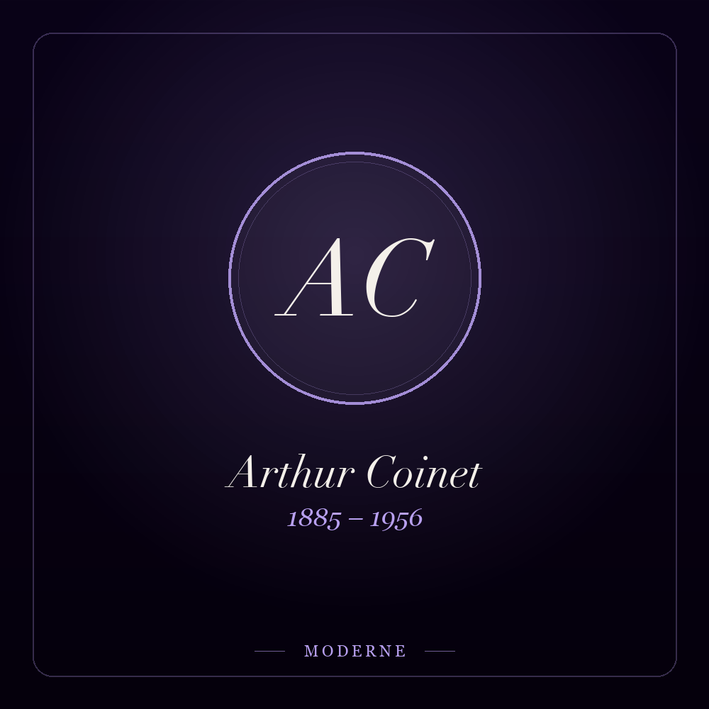 Monogramme de Arthur Coinet