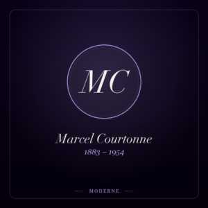 Monogramme de Marcel Courtonne