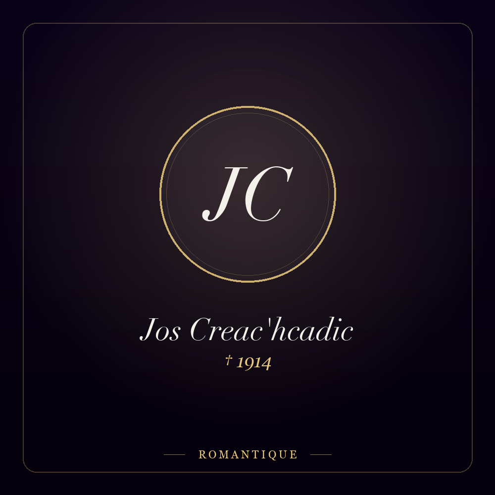 Monogramme de Jos Creac'hcadic