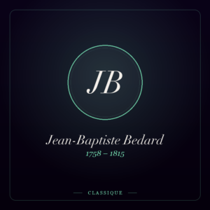 Monogramme de Jean-Baptiste Bedard