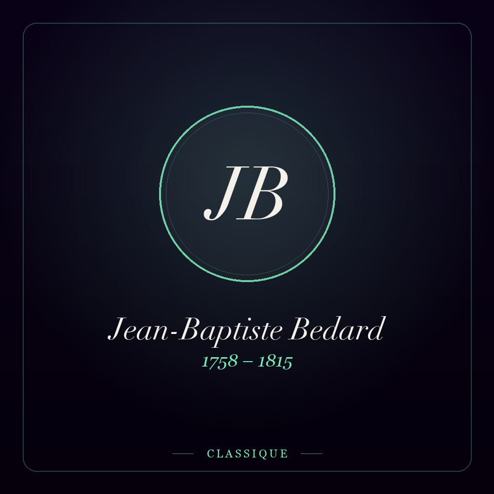 Monogramme de Jean-Baptiste Bedard