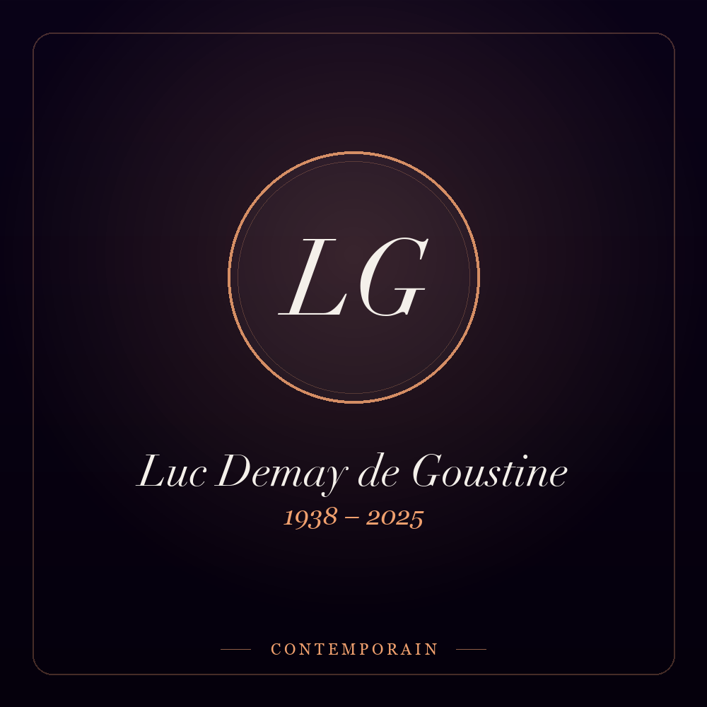 Monogramme de Luc Demay de Goustine