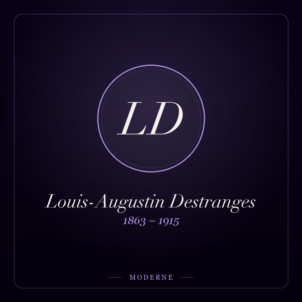Monogramme de Louis-Augustin Destranges