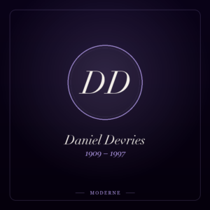 Monogramme de Daniel Devries