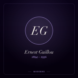 Monogramme de Ernest Guillou