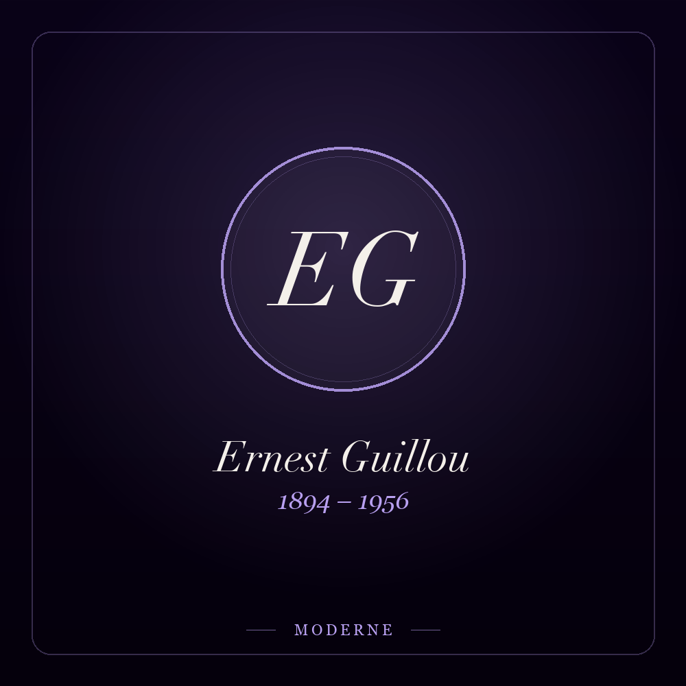 Monogramme de Ernest Guillou