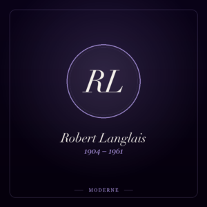 Monogramme de Robert Langlais