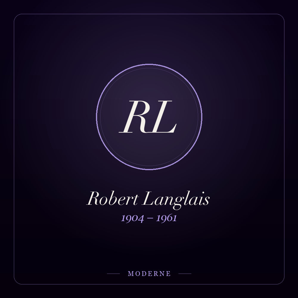 Monogramme de Robert Langlais