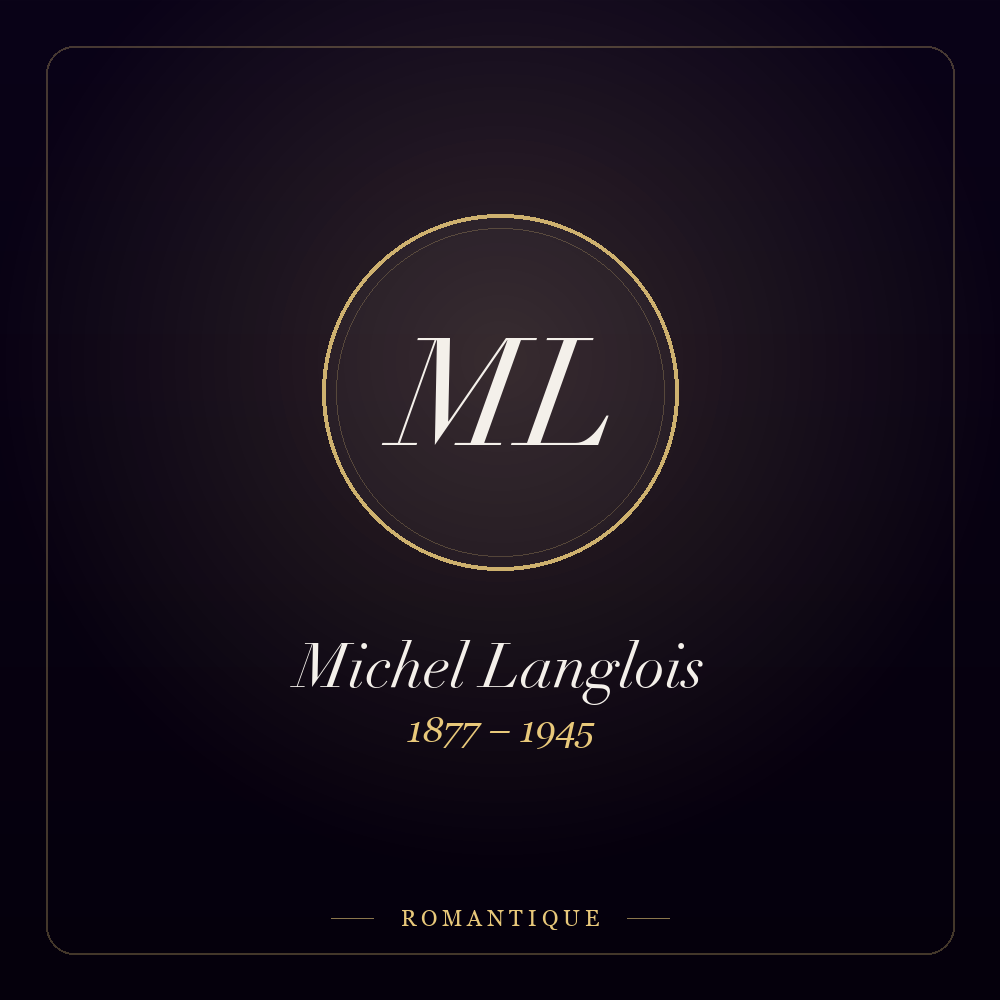 Monogramme de Michel Langlois