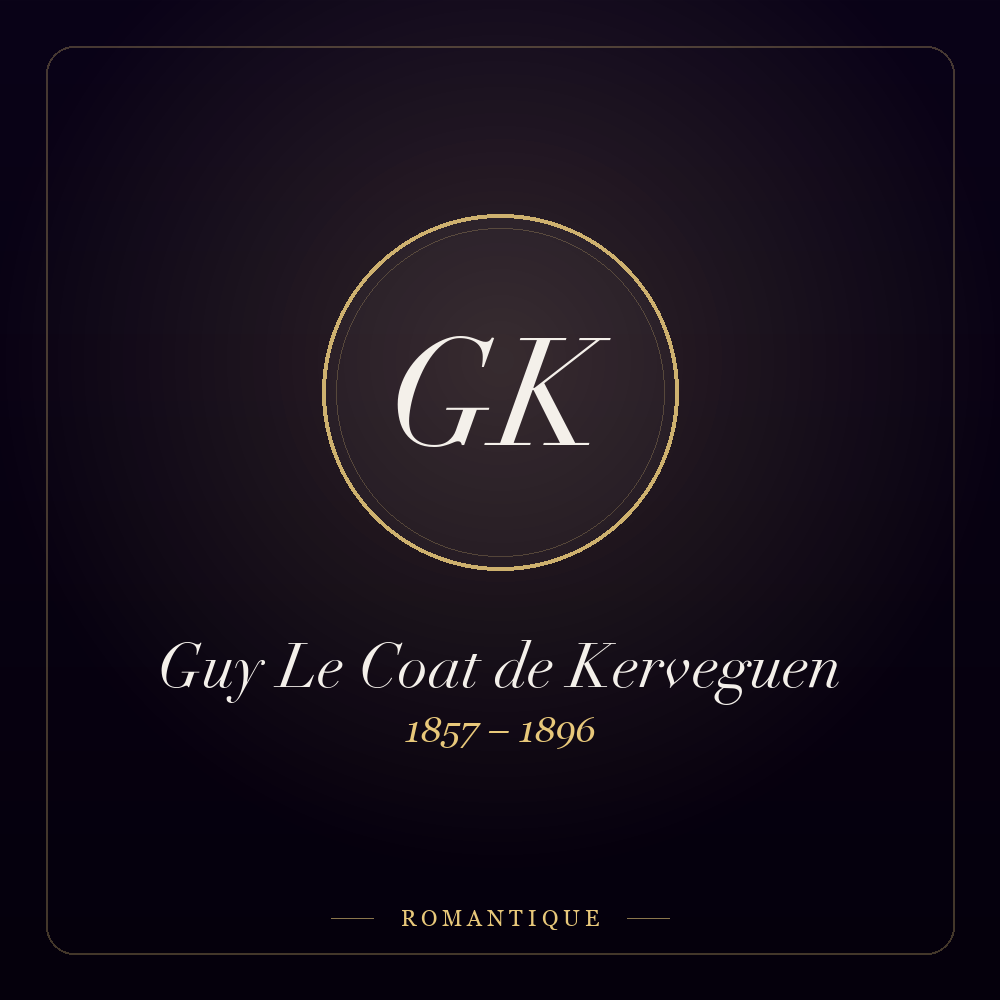 Monogramme de Guy Le Coat de Kerveguen