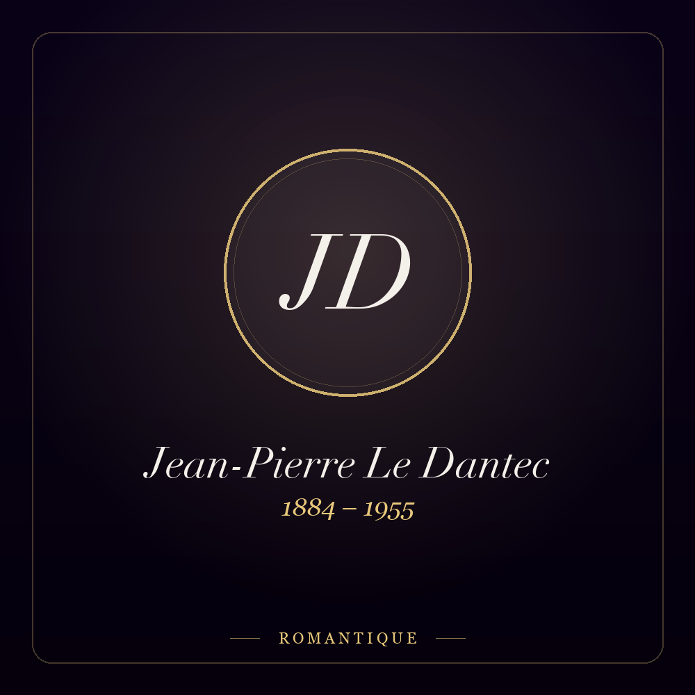 Monogramme de Jean-Pierre Le Dantec
