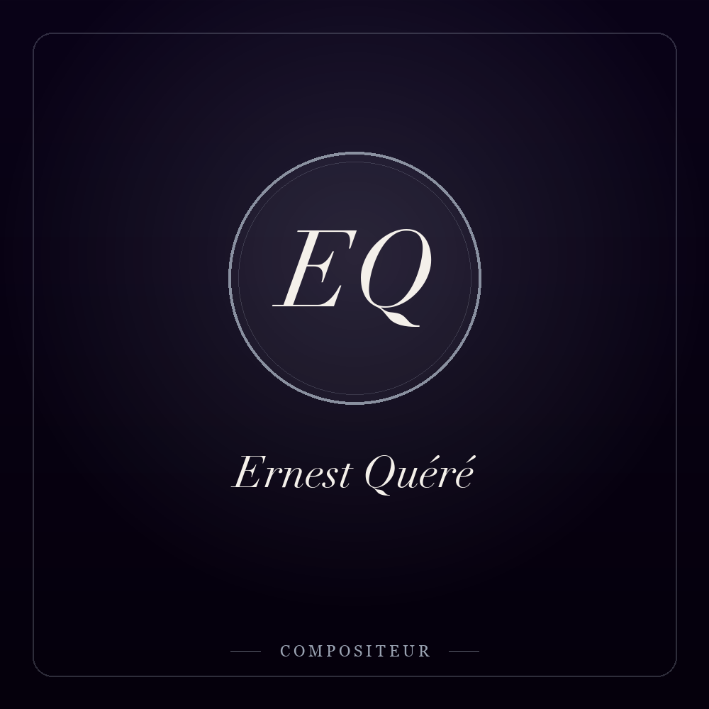 Monogramme de Ernest Quéré