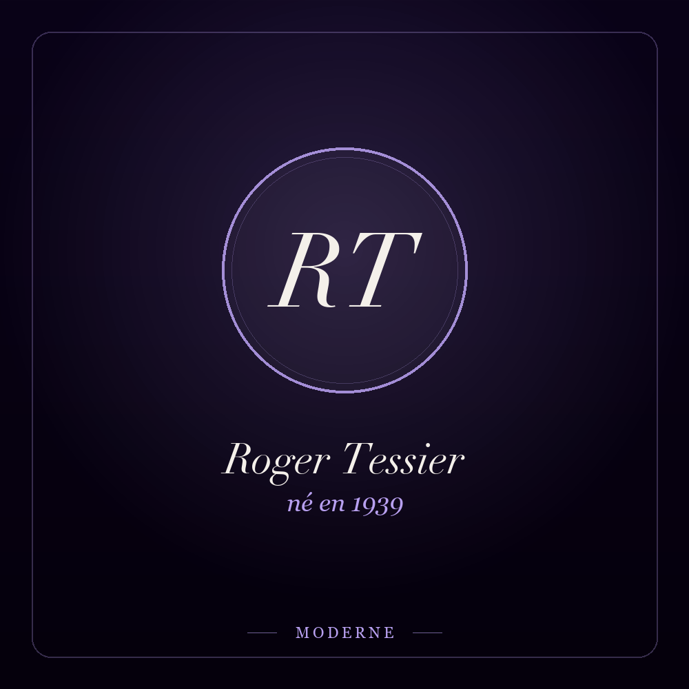 Monogramme de Roger Tessier
