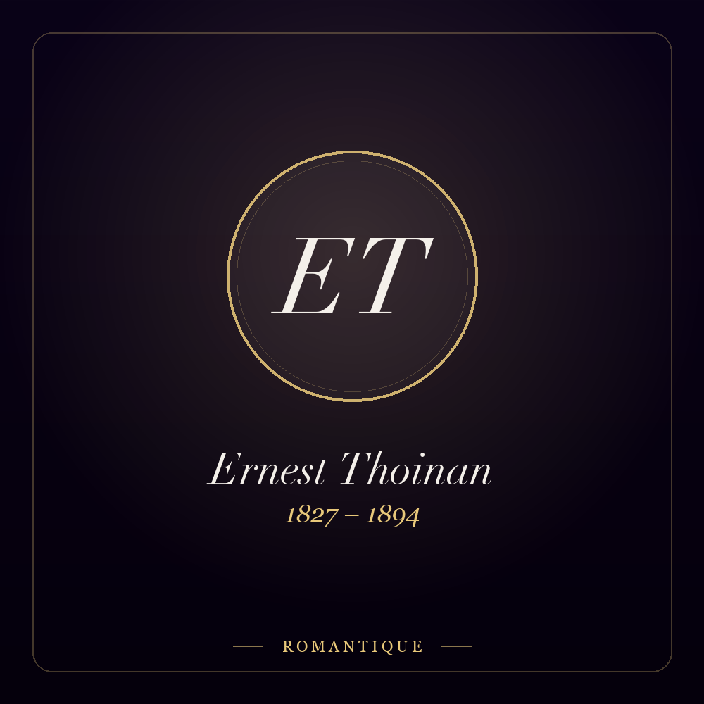 Monogramme de Ernest Thoinan