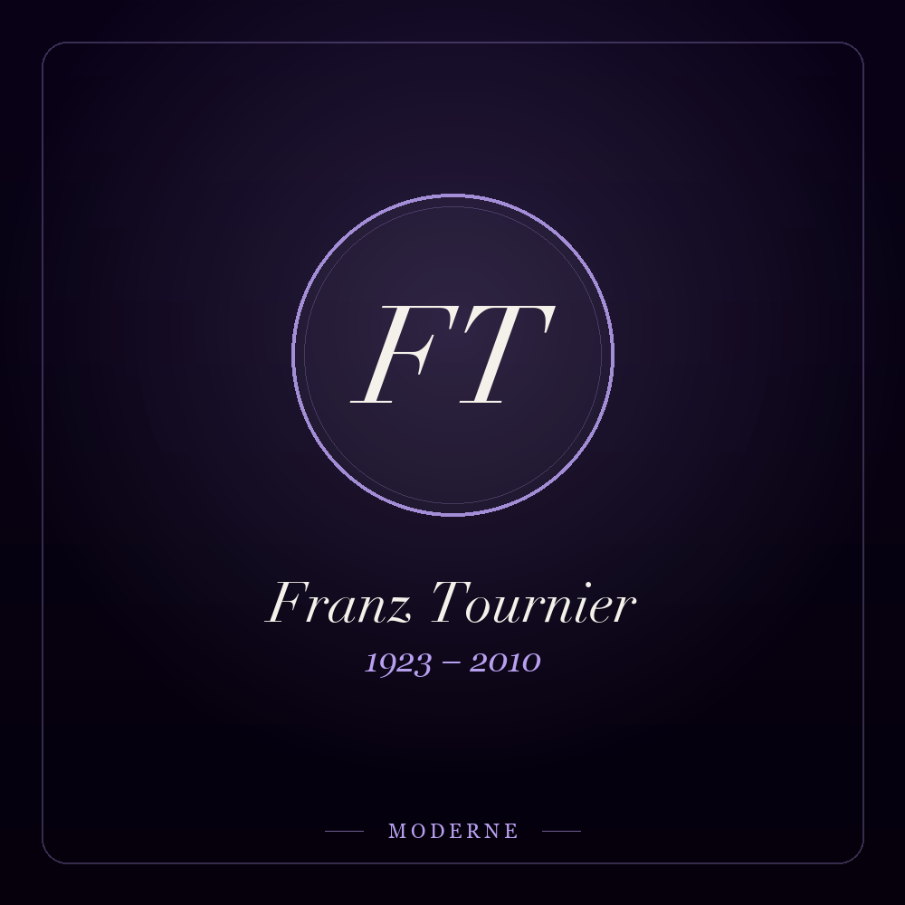 Monogramme de Franz Tournier