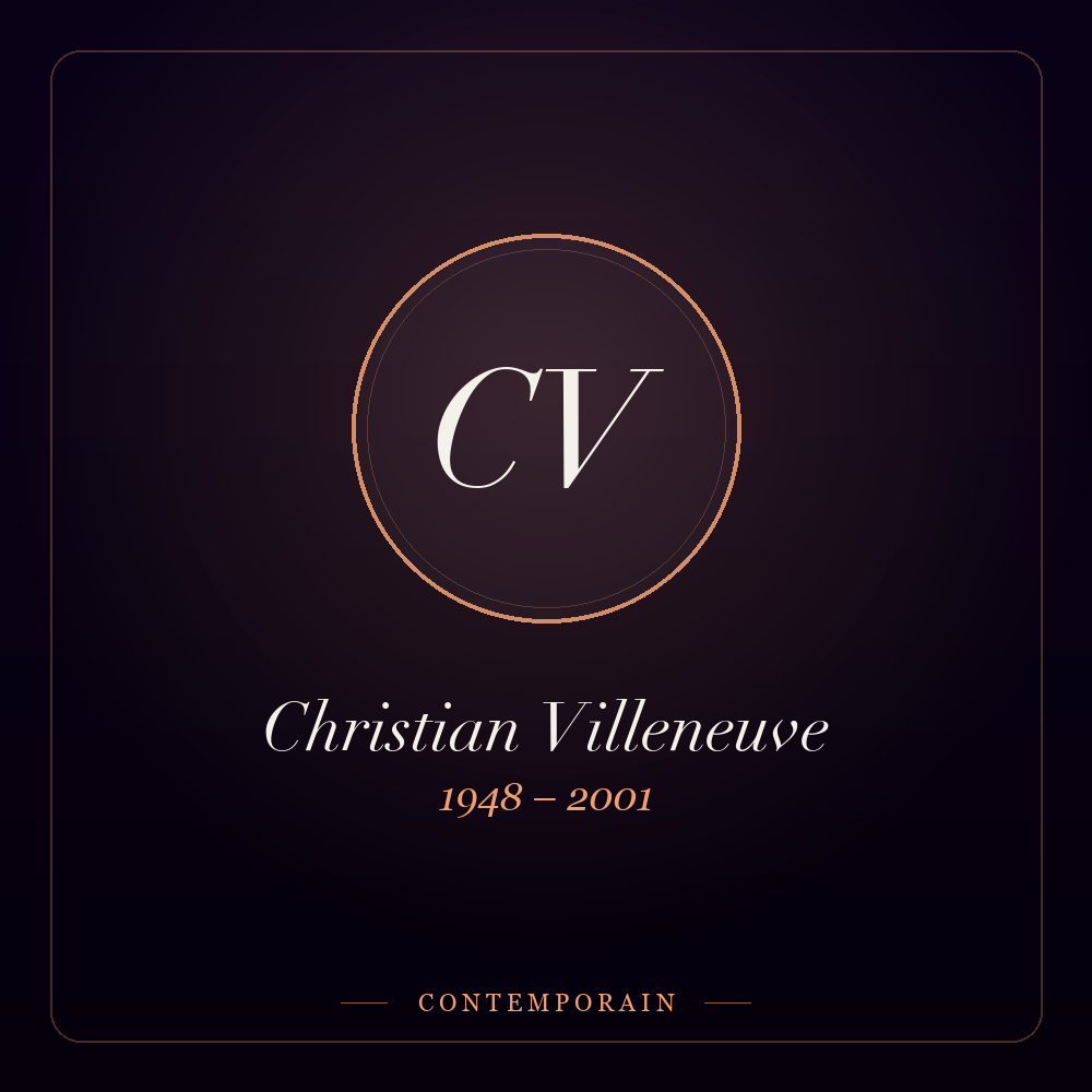 Monogramme de Christian Villeneuve
