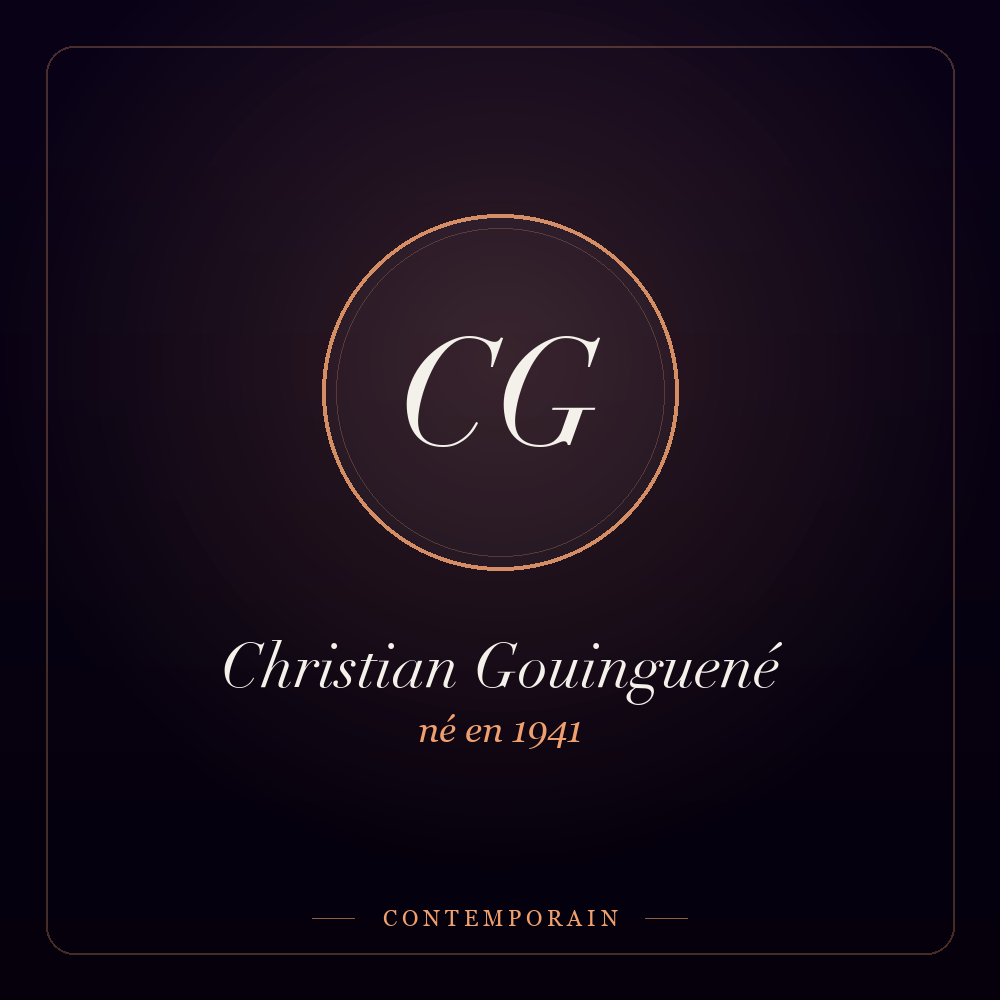 Monogramme de Christian Gouinguené