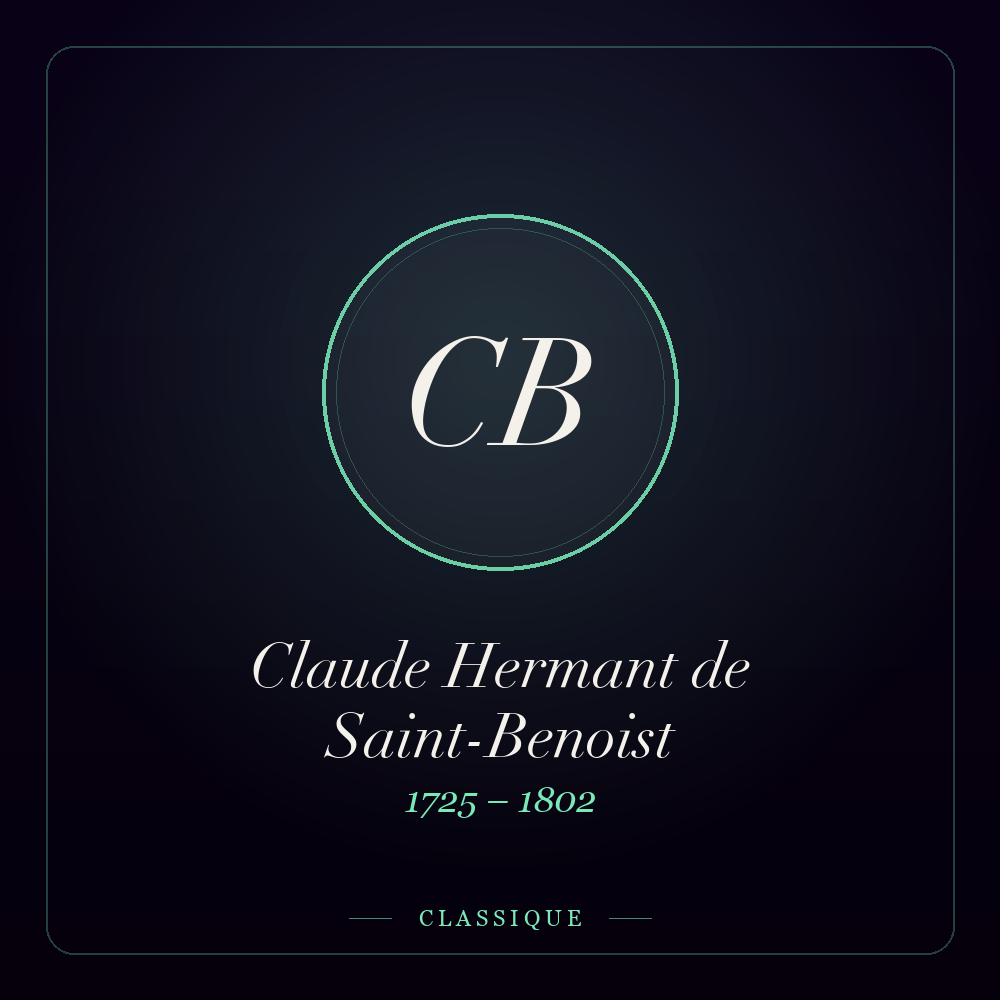Monogramme de Claude Hermant de Saint-Benoist