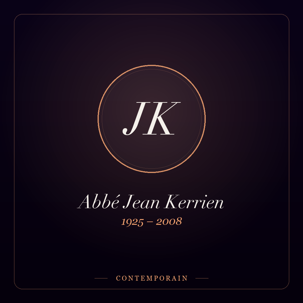 Monogramme de Abbé Jean Kerrien