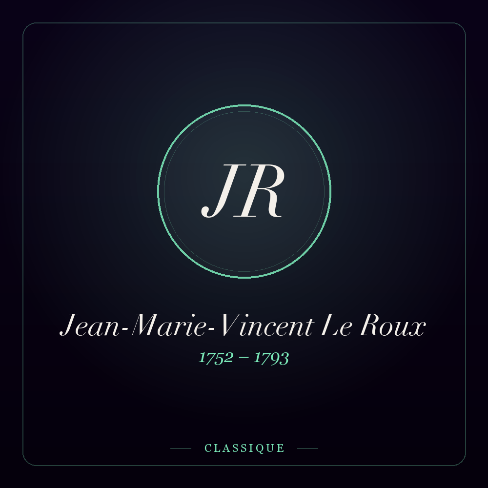 Monogramme de Jean-Marie-Vincent Le Roux