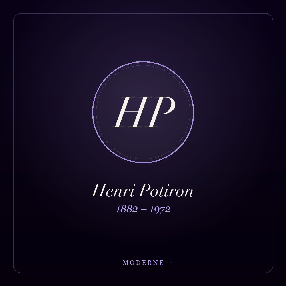 Monogramme de Henri Potiron