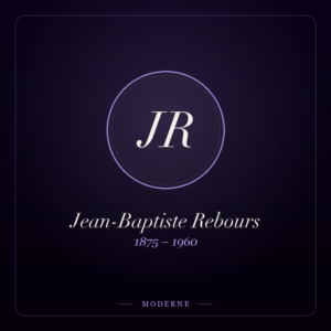 Monogramme de Jean-Baptiste Rebours