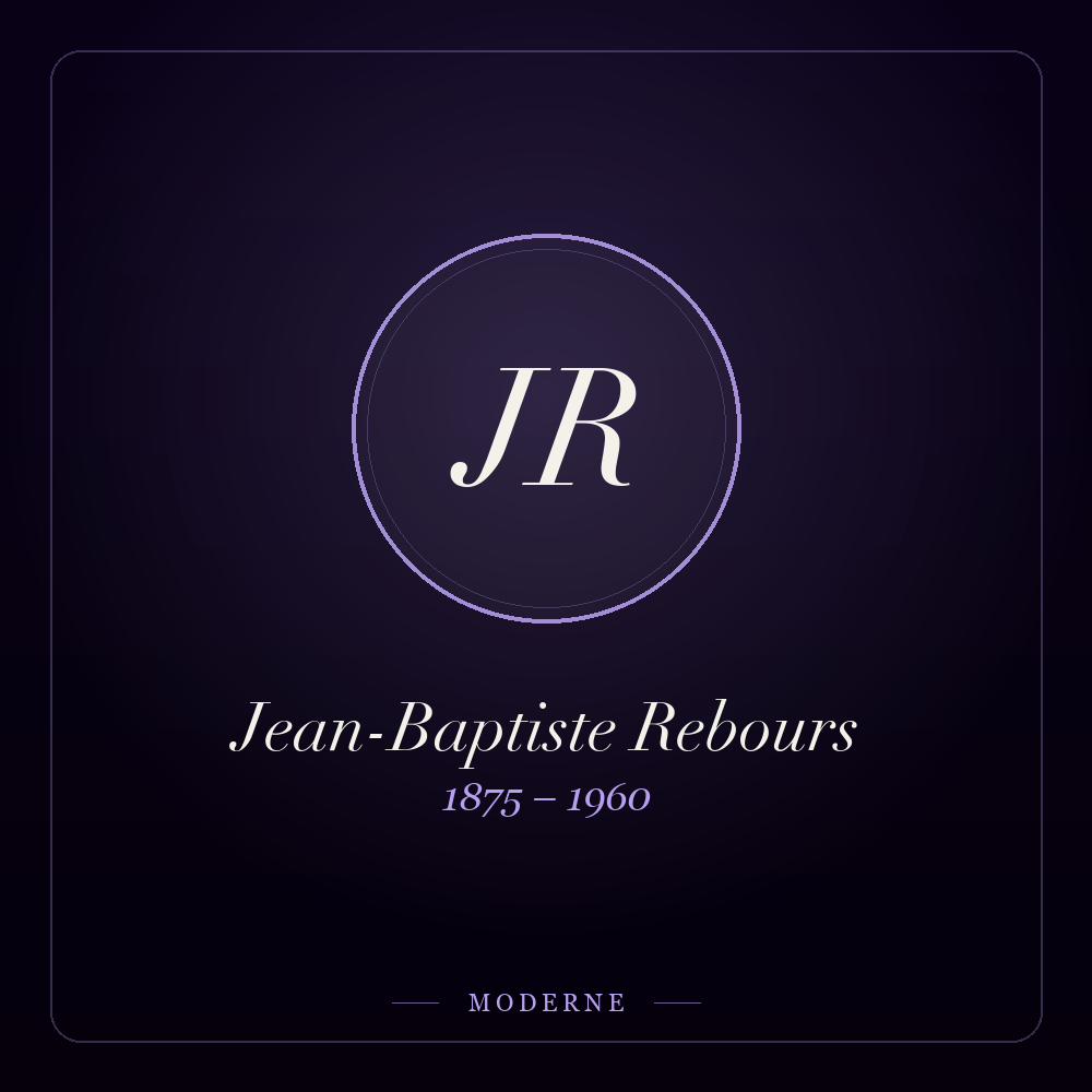 Monogramme de Jean-Baptiste Rebours