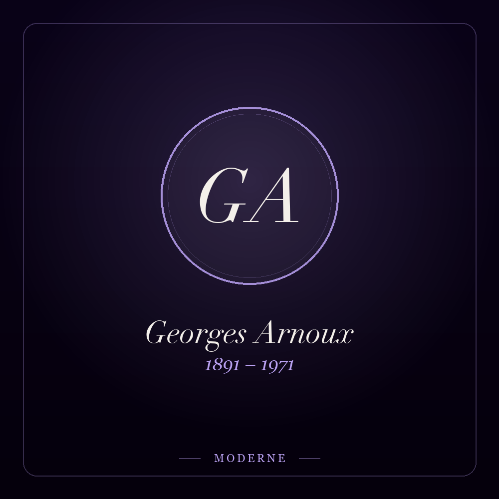 Monogramme de Georges Arnoux