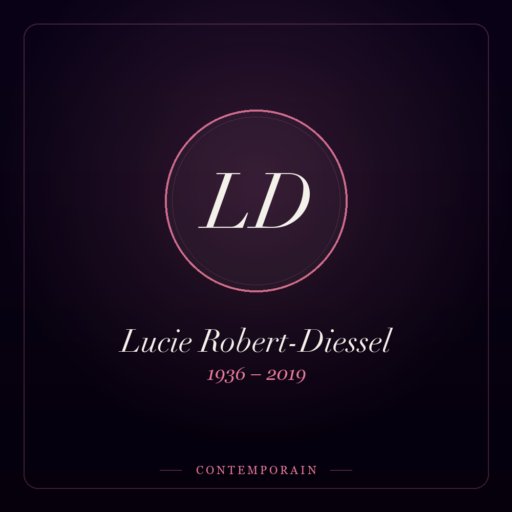 Monogramme de Lucie Robert-Diessel